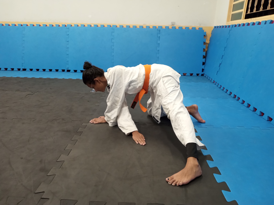 zempo32 Zempo Kaiten Ukemi (queda em rolamento para frente)