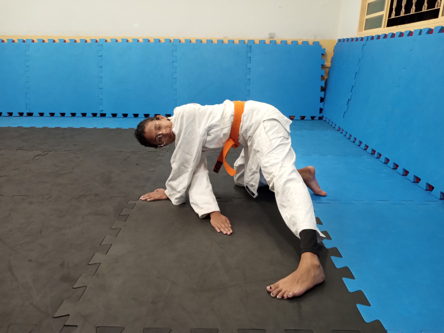 zempo33 Zempo Kaiten Ukemi (queda em rolamento para frente)